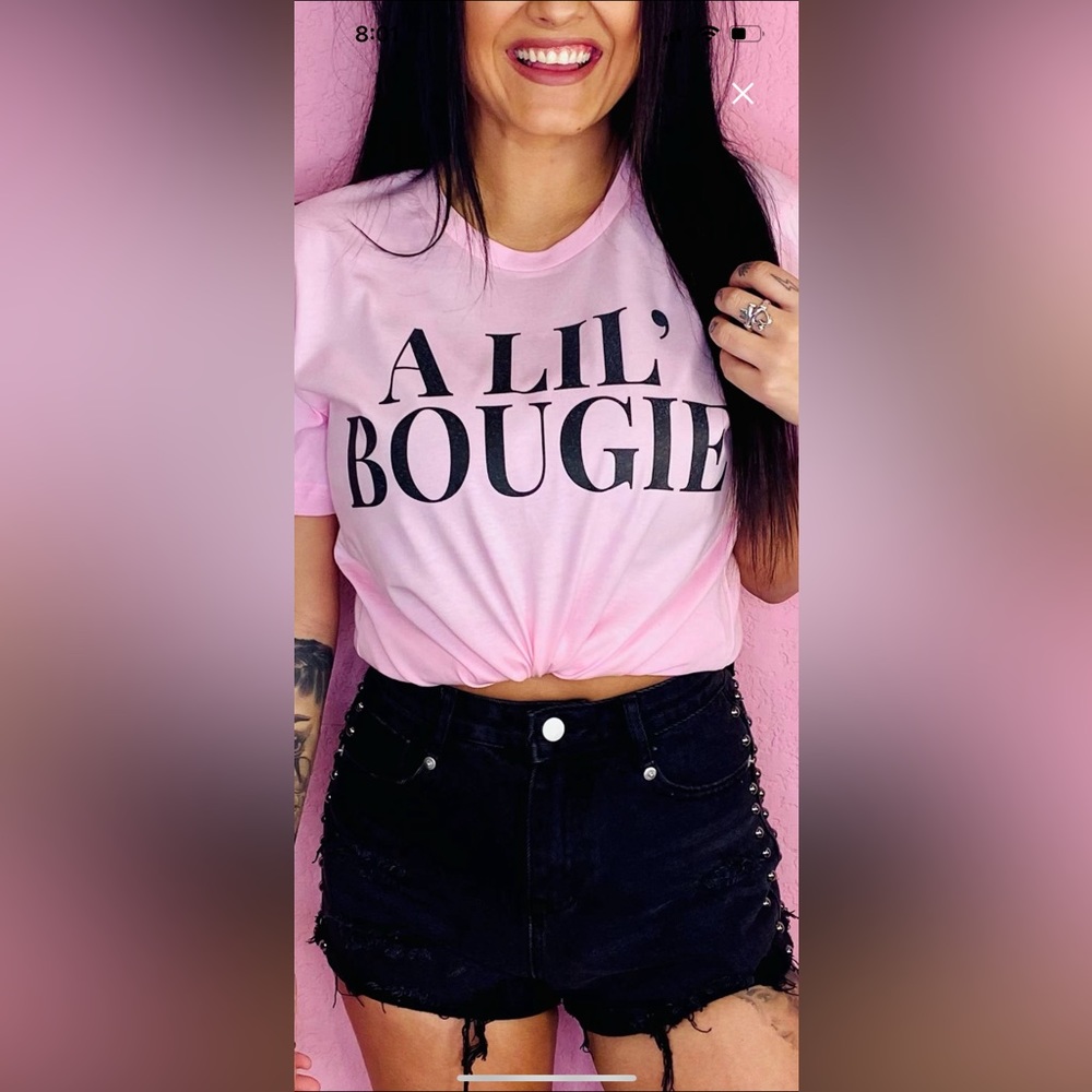 A Lil Bougie T shirt